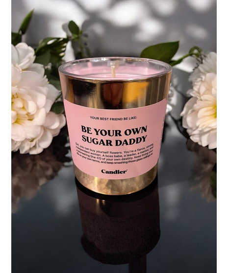 Be your own Sugar Daddy Candle